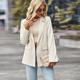 Casual Suit Winter Professional Dress Woman Coat